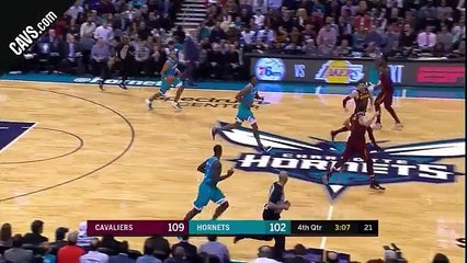 LBJ Steals and Soars for the Slam