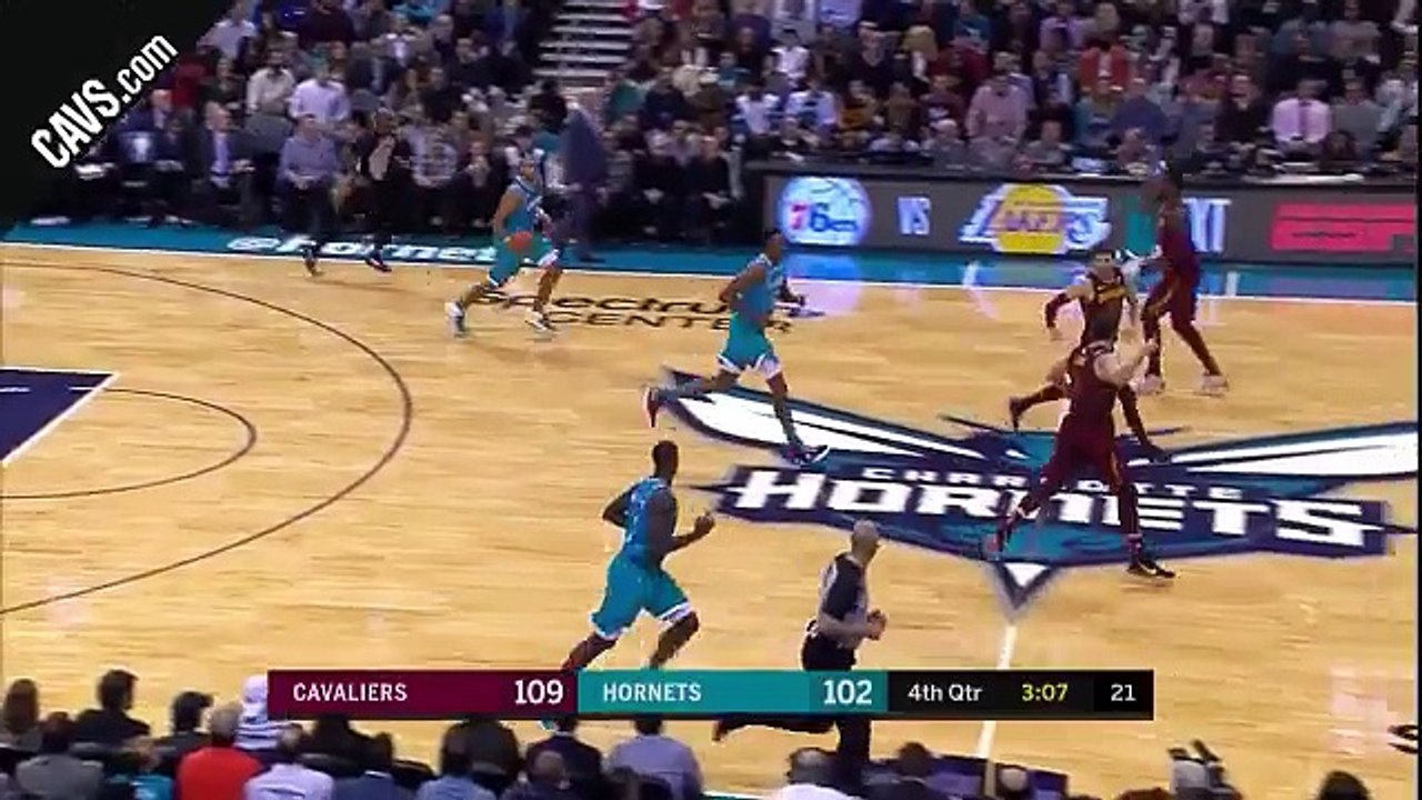 LBJ Steals and Soars for the Slam