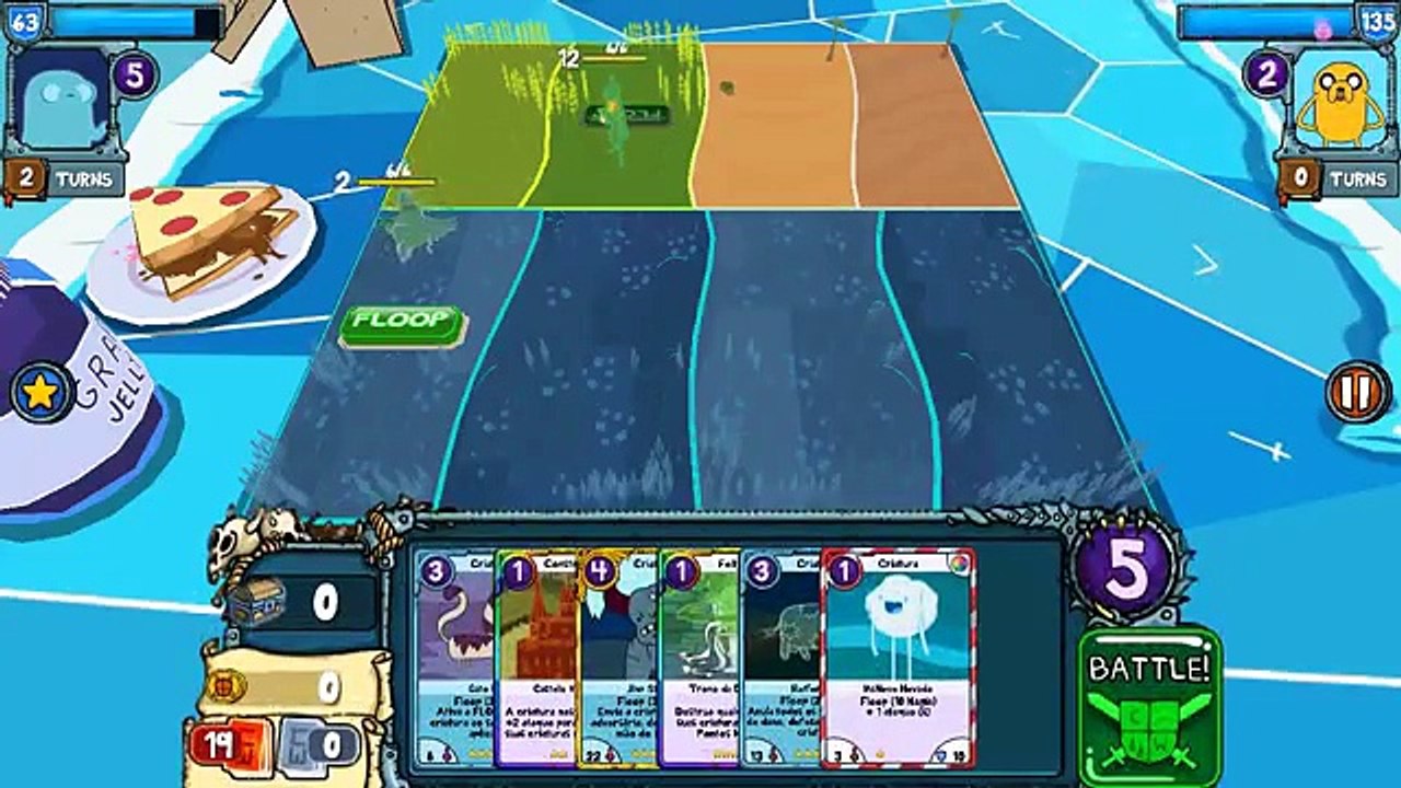 HORA DE AVENTURA - GUERRA DE CARTAS #52- JAKE VS JAKE