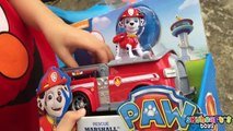PAW PATROL Scavenger Hunt - Find Chase, Rubble, Marshall toys | Rescue Center, Lookout Playset