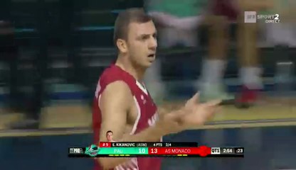 Elmedin Kikanović - 18 poena protiv Pau-Orthez