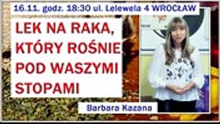 ZIOŁA - KTÓRYCH NIE ZNACIE - Barbara Kazana - 14.11.2017 r.