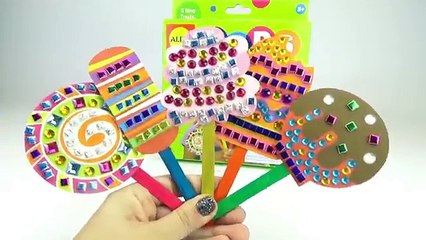 Детский набор Pops Craft. Украшаем мороженое стразами и наклейками. Игрушкин ТВ