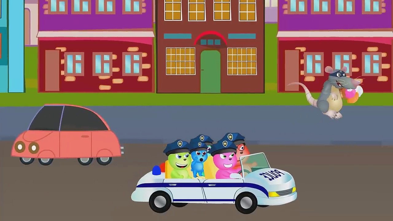 Mega Gummy Bear Superheroes Finger Family Nursery Rhymes for kids Toys Fun