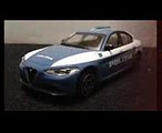 MODELLISMO - Alfa Romeo Giulia 2016 Polizia (Bburago 143)
