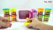 Learn Colors, Sizes with Paw Patrol Play Doh Cooking Microwave Oven Playset, Coloring Pages