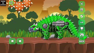 Dino Toy War Robot Ankylosaurus Corps + Ankylosaurus Battlefield - Full Game Play - 1080 HD