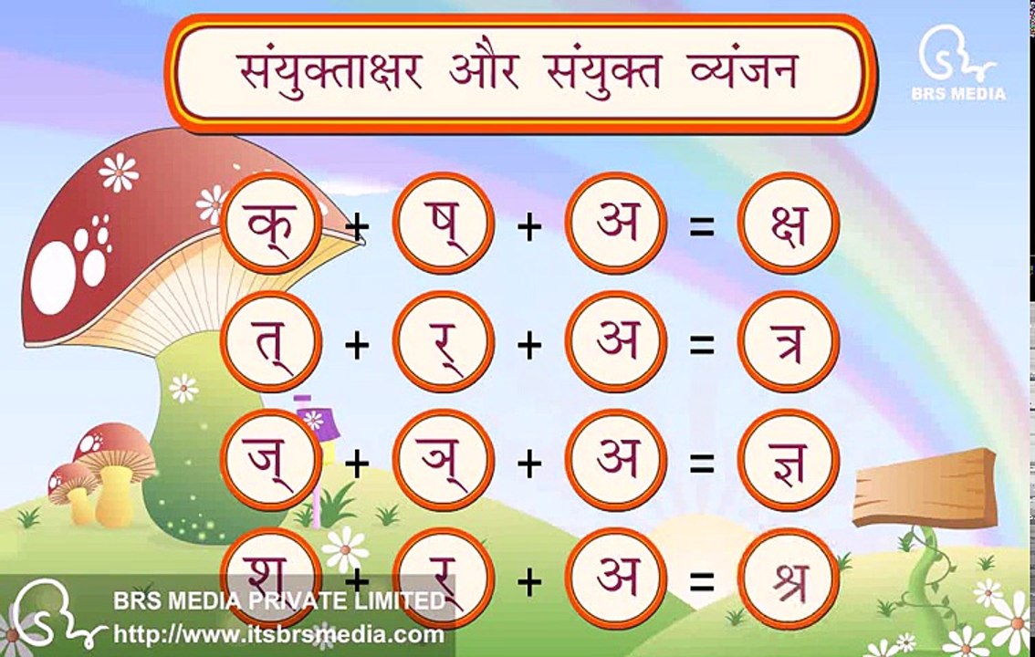 Hindi Alphabets - Sayuktakshar ( संयुक्ताक्षर और संयुक्तव्यंजन)