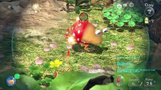 Pikmin 3 - Day 2 - Rock Pikmin (Nintendo Wii U Gameplay Walkthrough)