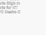 Microcell SDHC 32GB Speicherkarte  32gb micro sd karte für HTC One V  HTC Desire C