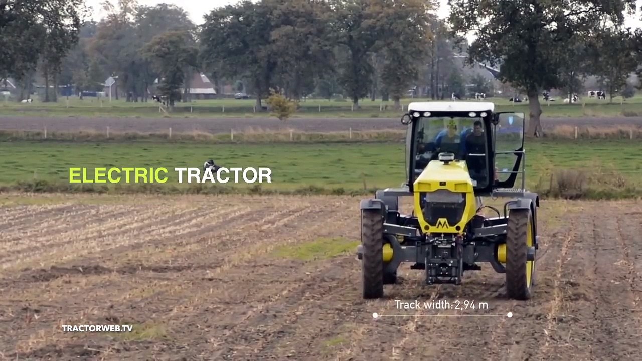% 100 Elektrikli Traktör