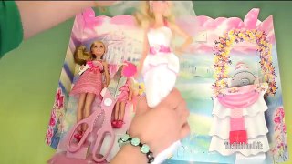 Barbie Wedding Gift Set + Barbie Color, Cut and Curl Deluxe Styling Head + More Barbie Dolls