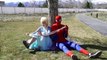 Super Hero Reality TV compilation Pink Spidergirl vs Doctor Spiderman Frozen Elsa Frozen Anna Joker