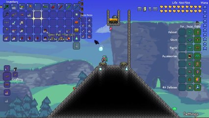 Terraria AFK Farm Guide Step by Step Frost Moon Farm Tutorial (1.3 bosses events)