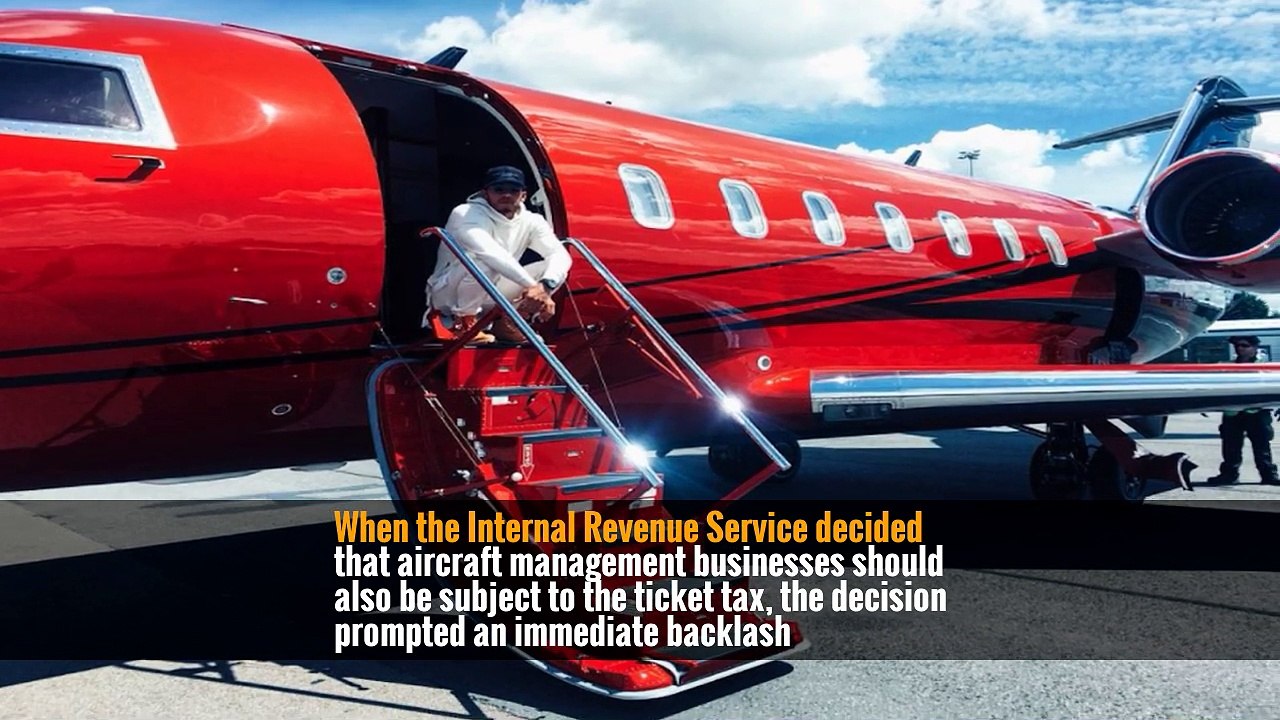 Senate Tax Plan Includes Exemption for Private Jet Management