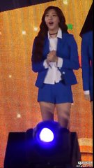 아산 전국체전 폐막식 소나무 SONAMOO - 멘트 모음 [FANCAM_직캠]