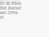 AreTop 5 stück 16GB Drehbar USB 20 Stick Speicherstick Memory Stick Flash Drive Rot