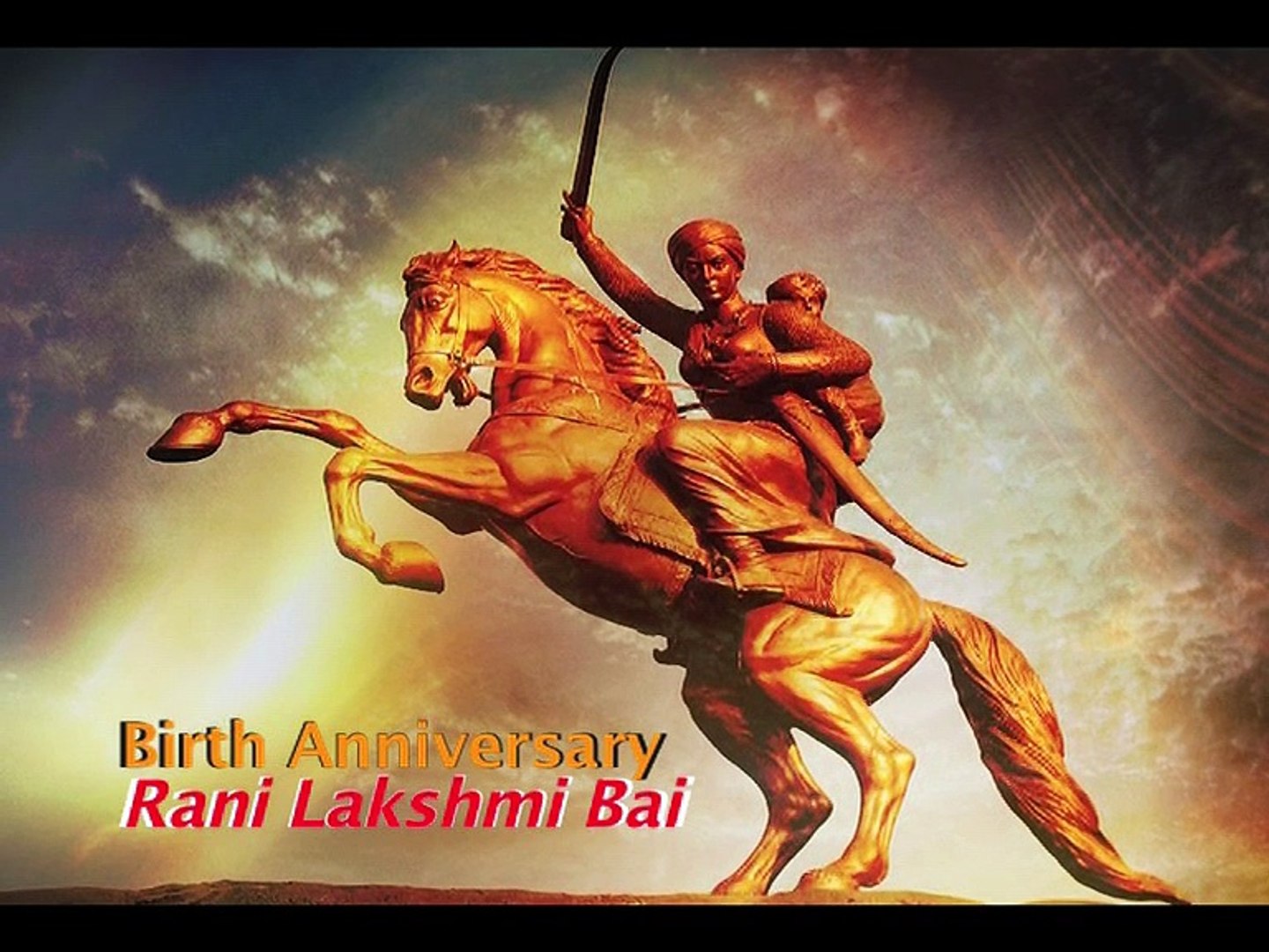 189th Birth Anniversary || Rani Lakshmi Bai || Queen of Jhansi ...