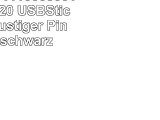 818Shop No11100050016 HiSpeed 20 USBSticks 16GB Lustiger Pinguin 3D schwarz