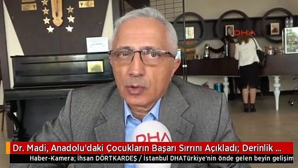 Dr. Madi, Anadolu'daki Çocukların Başarı Sırrını Açıkladı: Derinlik Algısı Duygusu
