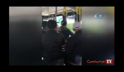 Şoför, "Engelli çpcuğum var" diyen yolcuyu otobüsten attı