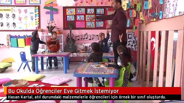 Bu Okulda Öğrenciler Eve Gitmek İstemiyor