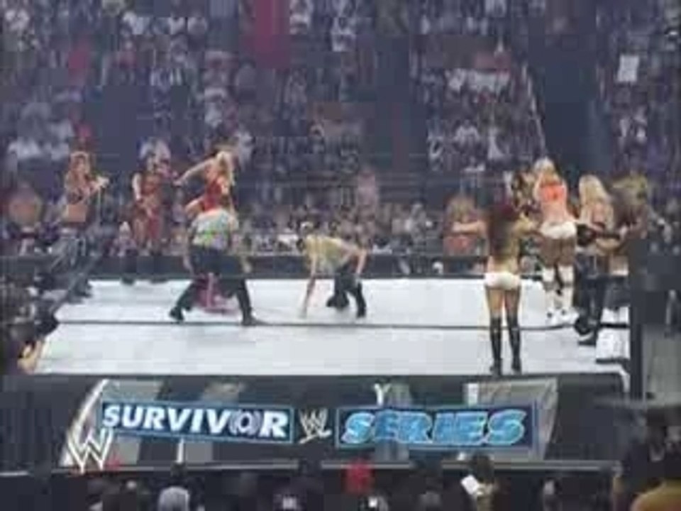 Survivor Series 2007- 10 Tag Team Divas Match - video Dailymotion
