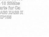 DotFoto Extreme SDHC 8Gb Class 10 20Mbs Speicherkarte für Canon XA10  XA20  XA25