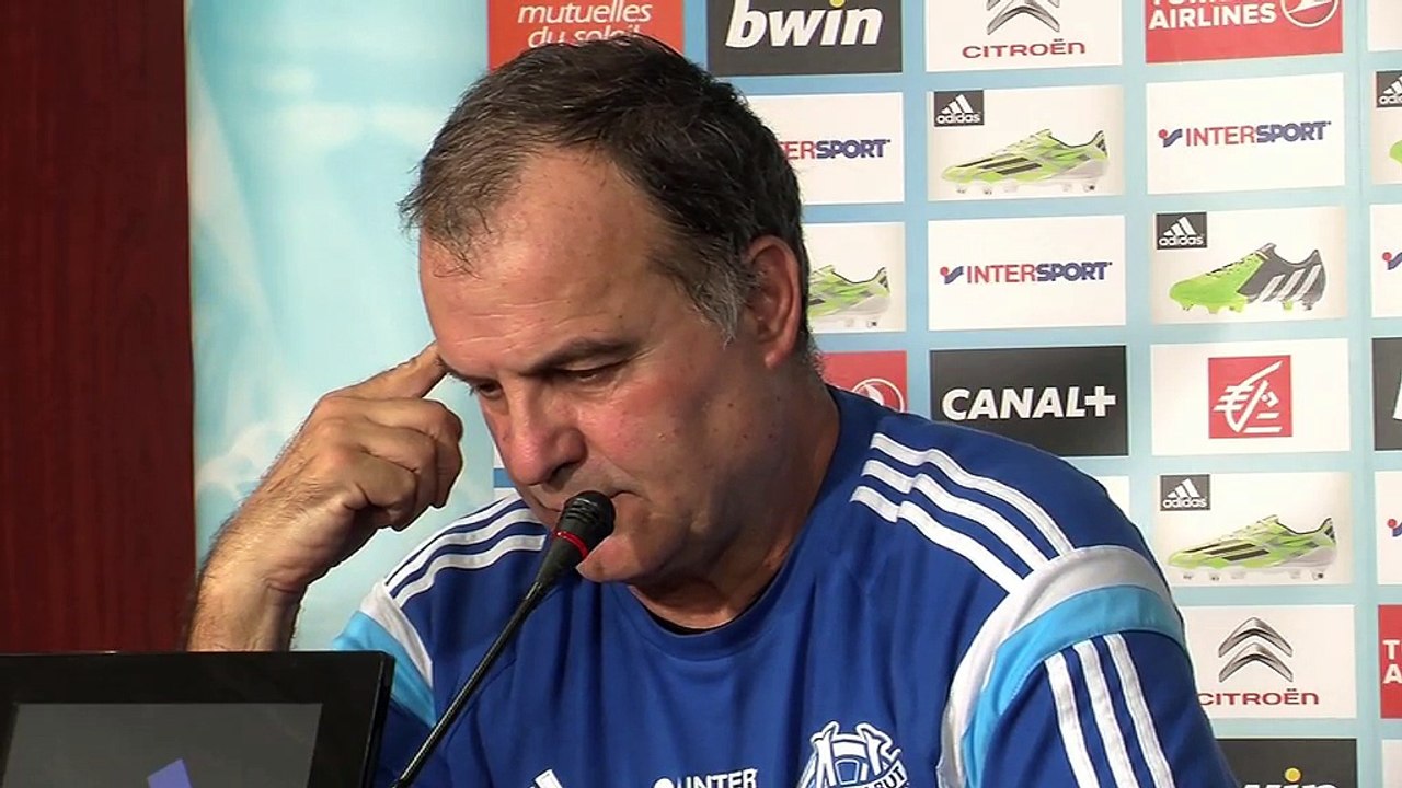 Marcelo Bielsa parle de son effectif