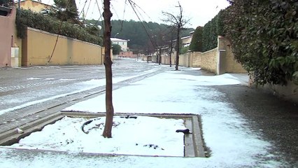 Le quartier de St Jean s'est réveillé en blanc
