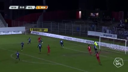 Winterthur 1:0 Wil (Swiss Challenge League. 18 November 2017)