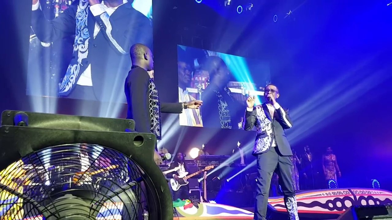 Youssou Ndour et Pape Diouf