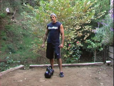 Mike Mahler - Kettlebell Solutions For Speed And Explosive Strength - Full Body - 09 - Defense - Alternative Angle