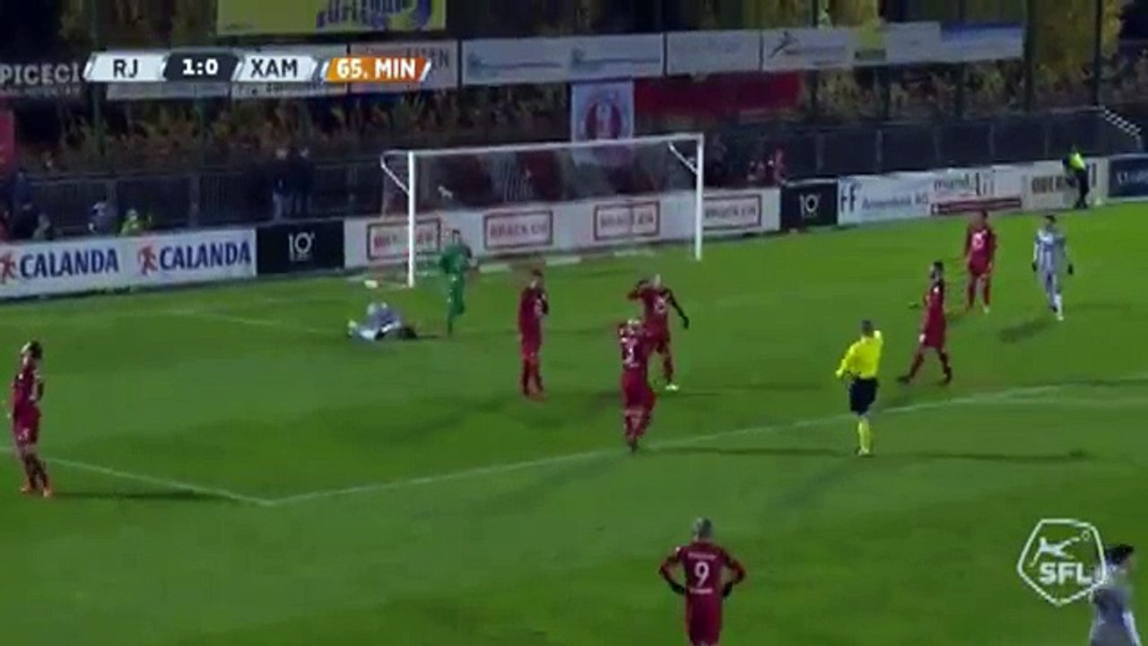 Rapperswil-Jona 1:1 Xamax (Swiss Challenge League. 18 November 2017)