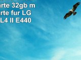 Microcell SDHC 32GB Speicherkarte  32gb micro sd karte für LG Optimus L4 II E440