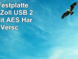 Digittrade HS128 1TB Externe Festplatte 635 cm 25 Zoll USB 20 mit 128Bit AES