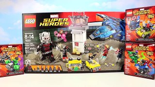 LEGO Marvel Super Heroes Captain America Civil War and Mighty Micros