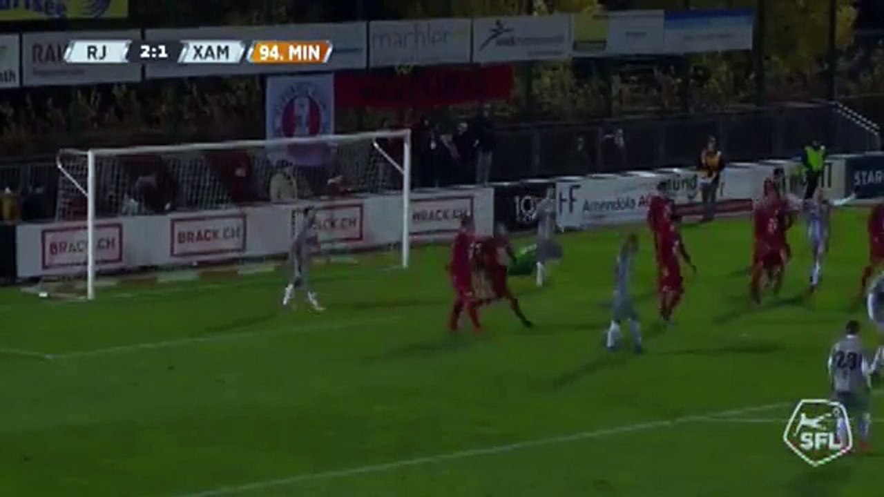 Rapperswil-Jona 2:2 Xamax (Swiss Challenge League. 18 November 2017)