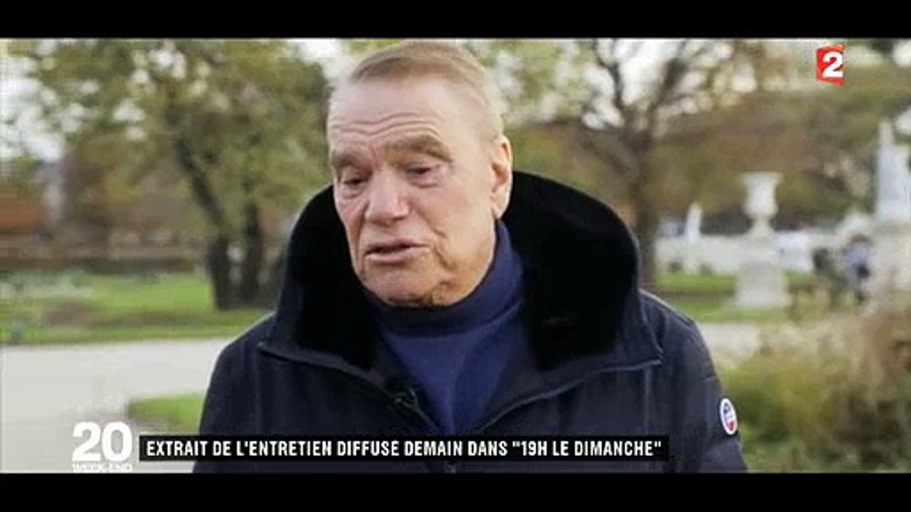 Les premières images de l'interview de Bernard Tapie à Laurent Delahousse qui parle de son combat contre le cancer