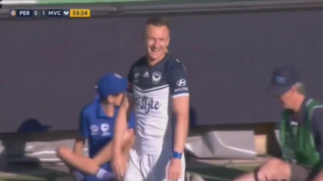 Besart Berisha AMAZING Goal - Perth Glory 0-1 Melbourne Victory - Australia - A-League - 19.11.2017