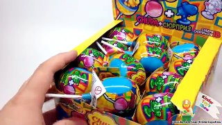 Чупа Чупс Зверюшки прилипучки, 24 Чупа Сюрприза (Chupa Chups Surprise Sticky Zoo)