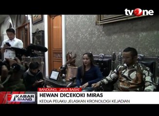 Penyesalan Dua Pelaku Pemberi Miras Satwa Taman Safari