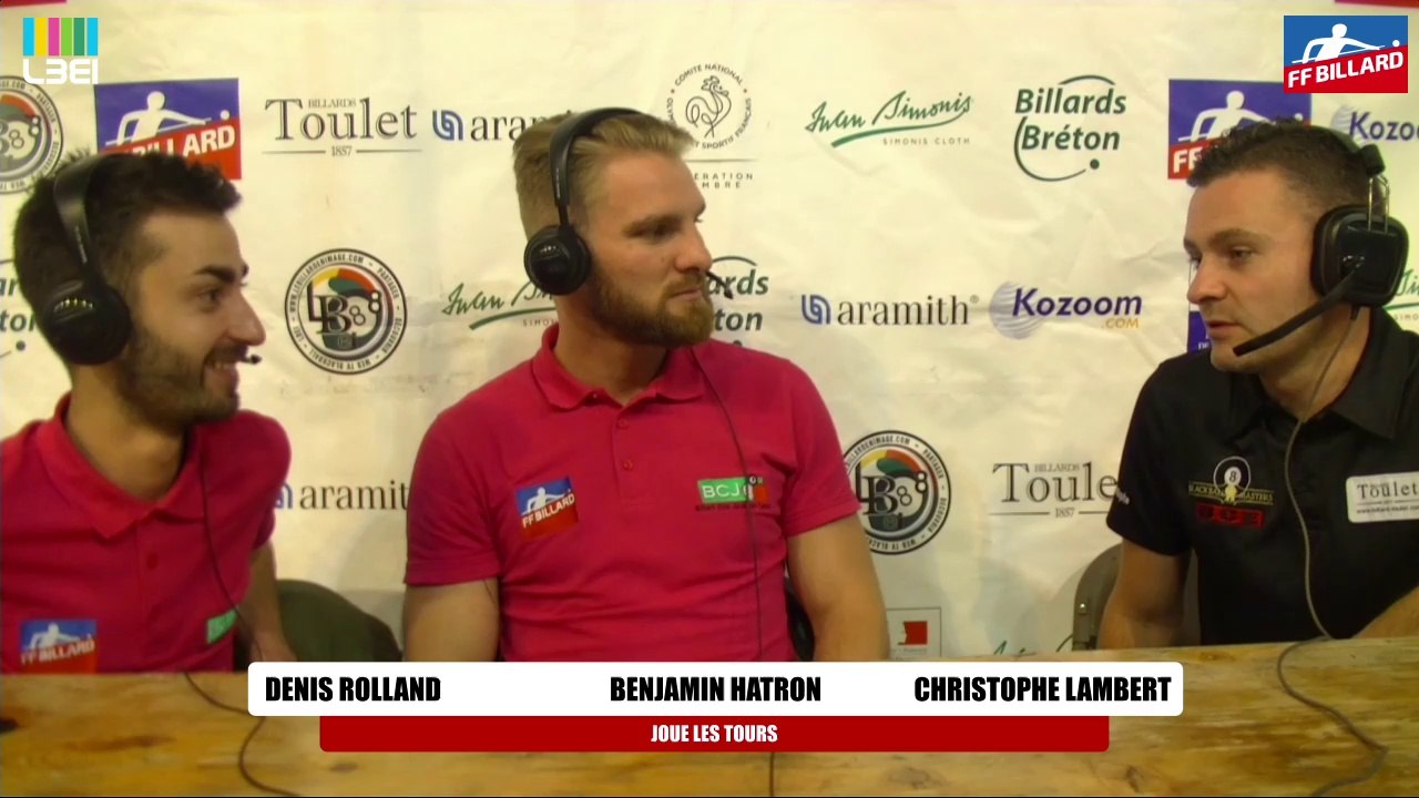 17_18 FFB_BLACKBALLMASTER_FINALE_JOUE LES TOURS_INTERVIEW DE CHRISTOPHE LAMBERT