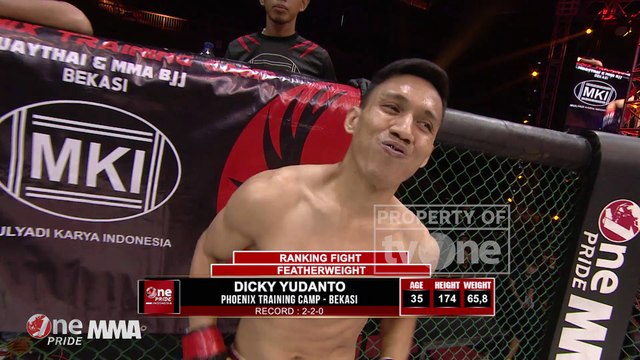 One Pride MMA - Dicky Yudanto vs Taufik Ramadhan