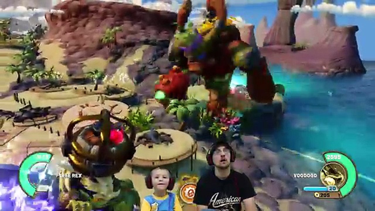 Lets Play SKYLANDERS SUPERCHARGERS Chapter 33,34,35: I FAWTED! (Giants Are Giant on Monstrous Isle)