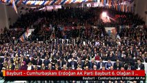 Bayburt - Cumhurbaşkanı Erdoğan AK Parti Bayburt 6. Olağan İl Kongresi'nde Konuştu 5