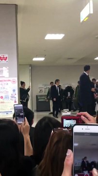JANG KEUN SUK AT KOMATSU AIRPORT ARRİVAL TO INCHEON AIRPORT KOREA 19.11.2017