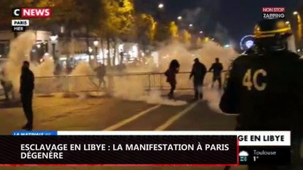 À Paris, la manifestation contre l'esclavage en Libye dégénère (vidéo)