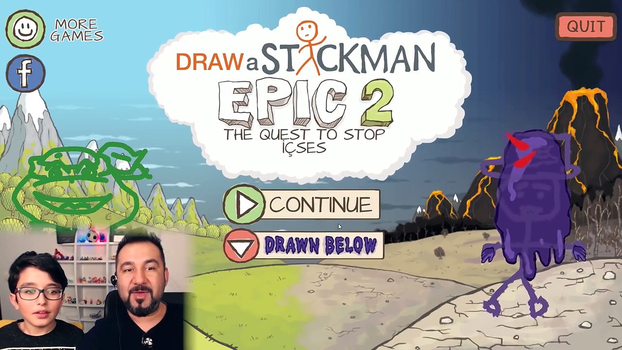 ÇİZDİKLERİMİZ CANLANDI! | Draw a Stickman: EPIC 2