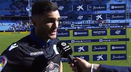lucas perez post match interview Malaga 3-2 Dep. La Coruna 19.11.2017